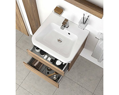 Тумба под раковину Ravak SD 10° II 55 X000001285 подвесная Темный Орех