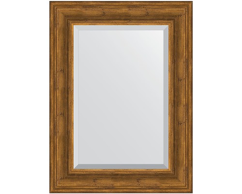 Зеркало Evoform Exclusive 79х59 BY 3394 с фацетом в багетной раме - Травленая бронза 99 мм