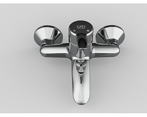 Смеситель для ванны GPD Primula MBB175 Хром