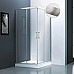 Душевой уголок Veconi Rovigo RV-83 100x100 RV83-100-01-C5 Брашированный алюминий