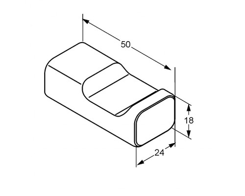 Крючок Kludi E2 4998405 Хром