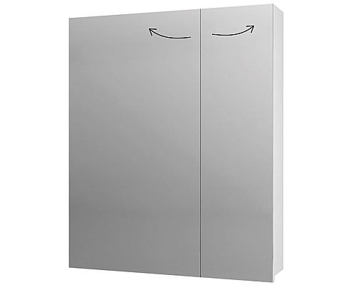 Зеркальный шкаф Dreja Almi 60 99.9009 Белая Зеркальный шкаф Dreja Almi 60 99.9009 Белая