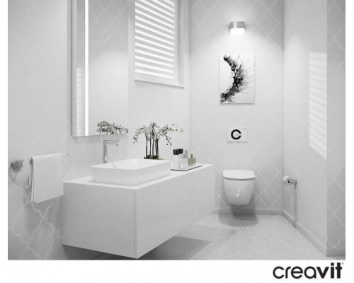 Унитаз Creavit Free FE320-11CB00E-0000 подвесной Белый без сиденья