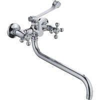 Смеситель для ванны Cron CN2619-3 универсальный Хром