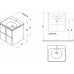Тумба под раковину Ravak SD Balance 80 X000001368 подвесная Белая