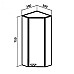 Шкаф навесной Runo Кредо 30 угловой