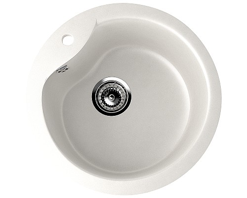 Кухонная мойка Ulgran Classic U-102-341 Ультра-белая