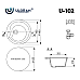 Кухонная мойка Ulgran Classic U-102-341 Ультра-белая