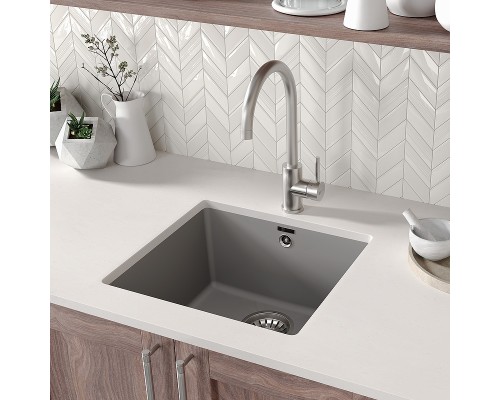 Кухонная мойка Lemark Sinara 440-U 9910069 Грей