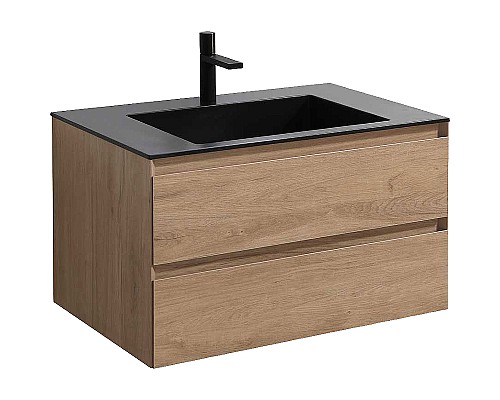 Тумба под раковину Vincea Luka 80 VMC-2L800NO подвесная N.Oak