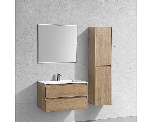 Тумба под раковину Vincea Luka 80 VMC-2L800NO подвесная N.Oak