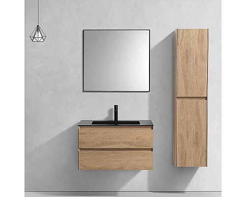 Тумба под раковину Vincea Luka 80 VMC-2L800NO подвесная N.Oak