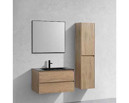Тумба под раковину Vincea Luka 80 VMC-2L800NO подвесная N.Oak