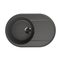 Кухонная мойка Ulgran Quartz Nora 750-09 мокрый асфальт