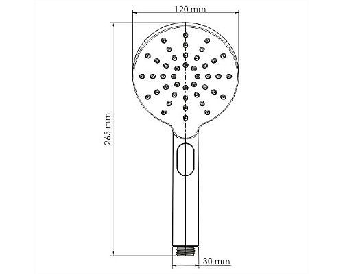 Лейка 3-функциональная WasserKRAFT A127