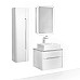 Тумба под раковину Jorno Bosko 60 Bos.01.60/P/W подвесная Белая