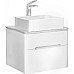 Тумба под раковину Jorno Bosko 60 Bos.01.60/P/W подвесная Белая