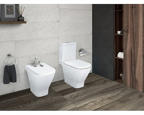 Унитаз компакт Roca The Gap 342477000 без бачка и сиденья