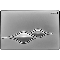 Клавиша смыва Creavit Ufo GP1002.00 Серая матовая