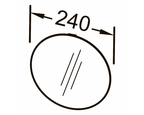 Косметическое зеркало Jacob Delafon Sherwood EB1846RU-NF с увеличением