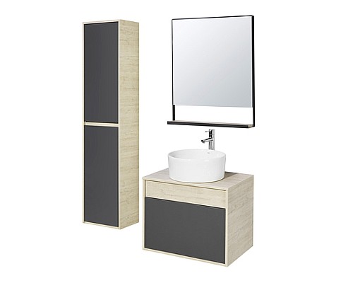 Зеркало Aquaton Лофт Урбан 65 1A254102LQX50 Дуб орегон