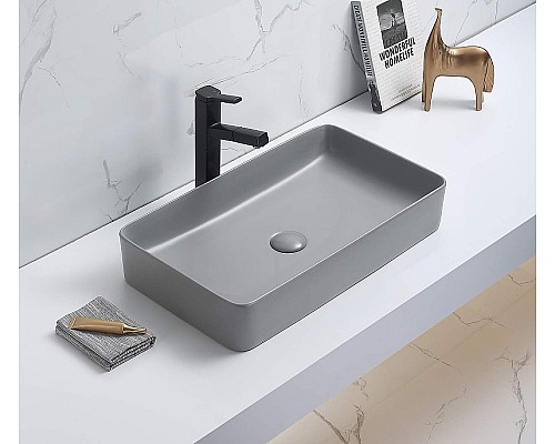 Раковина-чаша CeramaLux 60 78189MH-5 Светло-серая