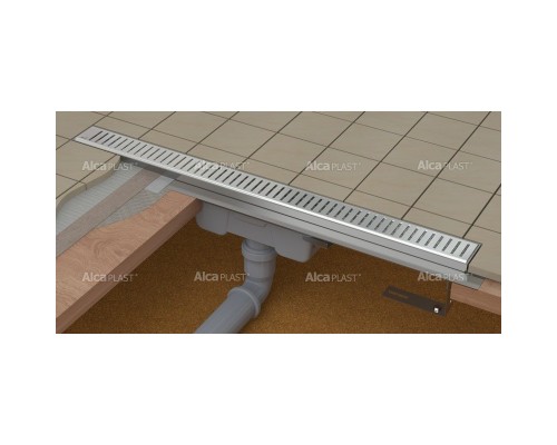 Душевой лоток AlcaPlast Low 650 с опорами