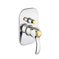 Смеситель для ванны Webert Aurora AU860101017