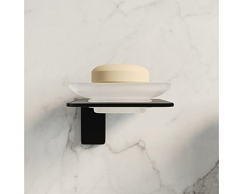 Мыльница Iddis Slide SLIBSG0i42 Черная