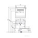 Комод Капри 80 таксония темная Aquaton 1A231103KPDB0