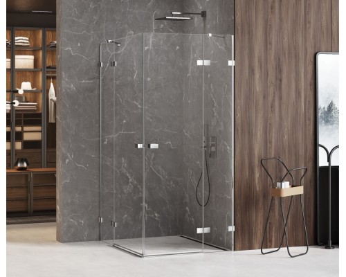Душевое ограждение NEW TRENDY AVEXA 80x90x200 (хром)