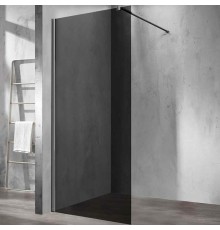 Душевая перегородка Vincea Walk-In 80 Вороненая сталь
