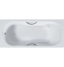 Чугунная ванна Aquatek Гамма 150x75 AQ8050FH-00 без антискользящего покрытия