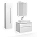 Тумба под раковину Jorno Bosko 75 Bos.01.75/P/W подвесная Белая