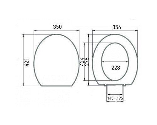 Сиденье для унитаза Roca Mateo ZRU9302815 Белое