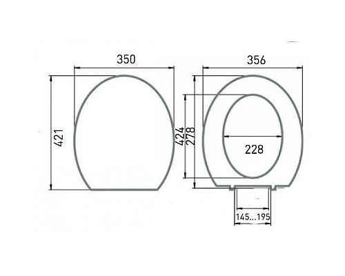 Сиденье для унитаза Roca Mateo ZRU9302815 Белое
