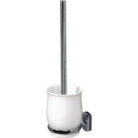 Ершик для унитаза WasserKRAFT K-24127 Хром Белый