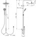 Душевая система Ideal Standard Ideal Rain Eco A6281AA Хром