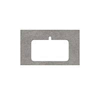 Изделие Kerama Marazzi декоративное Фондамента 80, серое PL2.DL500900R\80