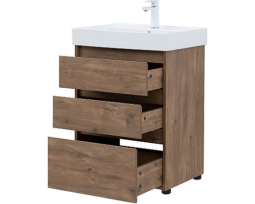 Тумба под раковину Aquanet Nova Lite 60 302471 Дуб рустикальный