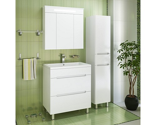 Тумба под раковину Runo ПАРМА 60 00000001139 напольная