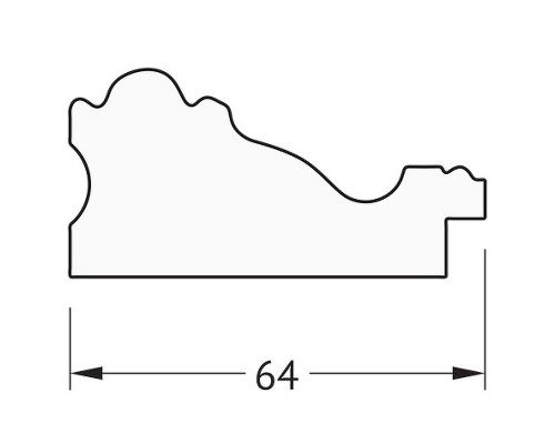 Зеркало Evoform Definite 85х65 BY 3175 в багетной раме - Версаль бронза 64 мм