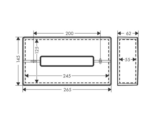 Диспенсер для салфеток Hansgrohe AddStoris 41774000 Хром