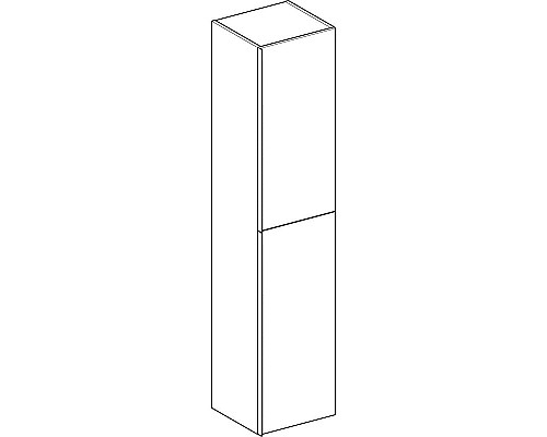 Высокий шкафчик Geberit Acanto 38 см 500.619.16.1