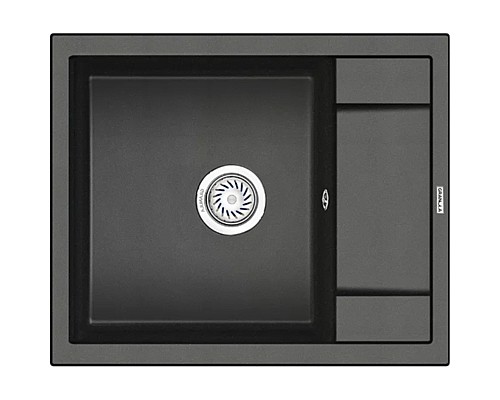 Кухонная мойка Granula GR-6002 Черная Кухонная мойка Granula GR-6002 Черная