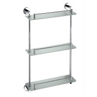 Полочка стеклянная тройная Bemeta 104202132