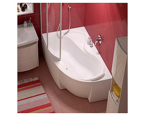 Ванна акриловая 150x95 L Ravak Rosa 95 C551000000