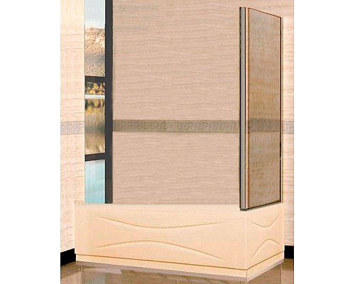 Душевая стенка RGW Z-52 75 04225275-51 профиль Хром стекло Шиншилла