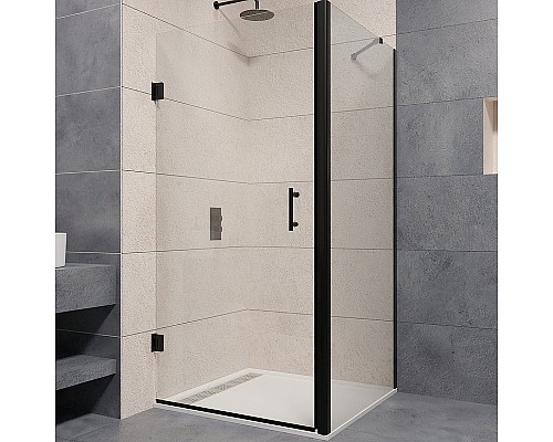 Душевой уголок RGW Passage PA-36B 90x100 41083690-014 профиль Черный стекло прозрачное