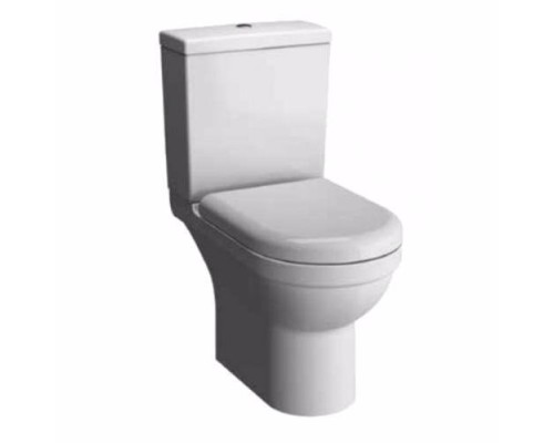 Безободковый унитаз компакт VitrA S50 с сиденьем микролифтом